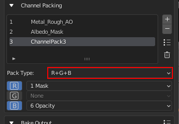 R+G+B