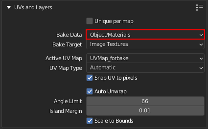 Bake Data