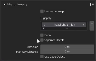 How to set extrusion