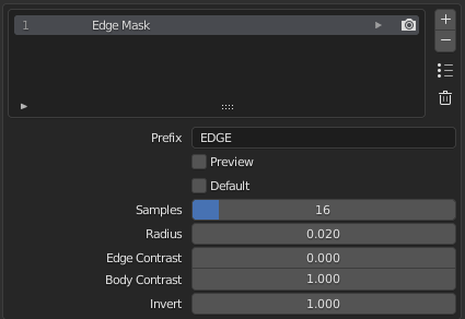 Edge Mask