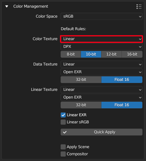 Color Texture Color Space