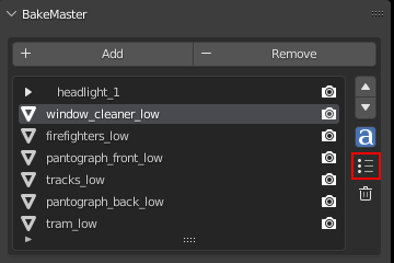 How to access the Full Object Preset