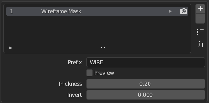 Wireframe Mask
