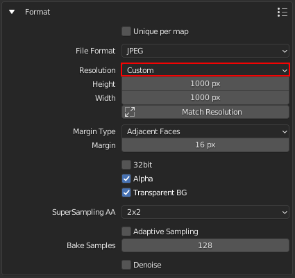 Map Resolution
