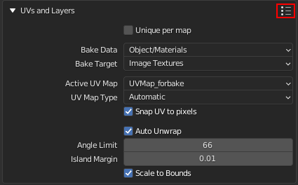 Preset