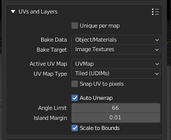 Interface - BakeMaster Documentation