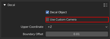 Use custom camera